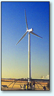 school wind turbine