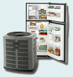 heat pump & fridge