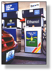 Ethanol gas pump
