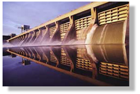 Hydro electric dam