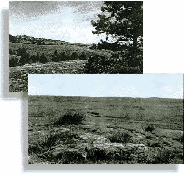 photos of old Nebraska barren plains