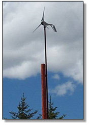 A small stand-alone wind generator