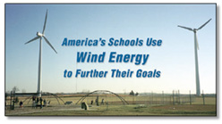 school yard wind turbines
