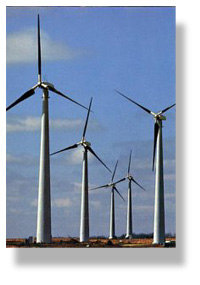wind farm near Kimball